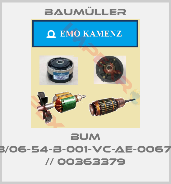 Baumüller-BUM 60-03/06-54-B-001-VC-AE-0067-0013 // 00363379