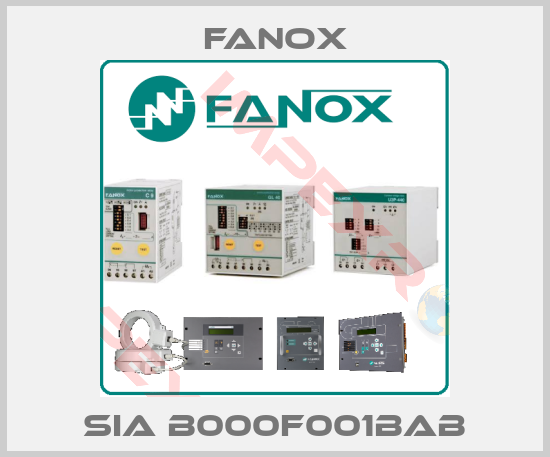 Fanox-SIA B000F001BAB