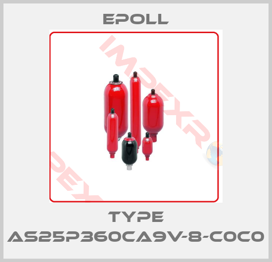 Epoll-TYPE AS25P360CA9V-8-C0C0
