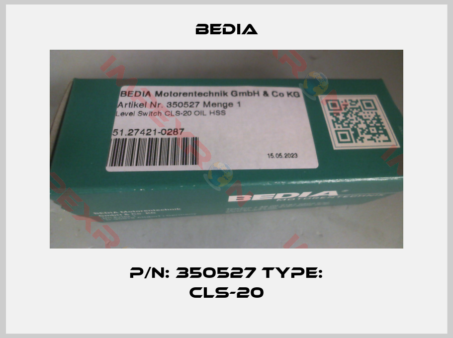 Bedia-P/N: 350527 Type: CLS-20