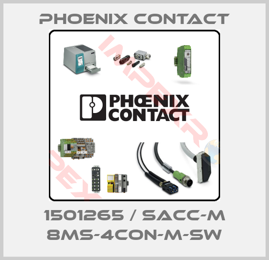 Phoenix Contact-1501265 / SACC-M 8MS-4CON-M-SW