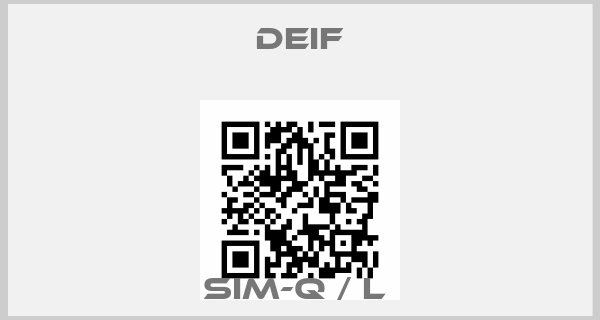 Deif-SIM-Q / L 