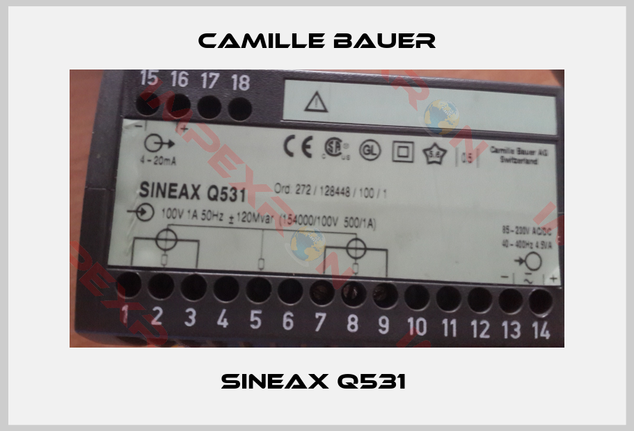 Camille Bauer-SINEAX Q531 