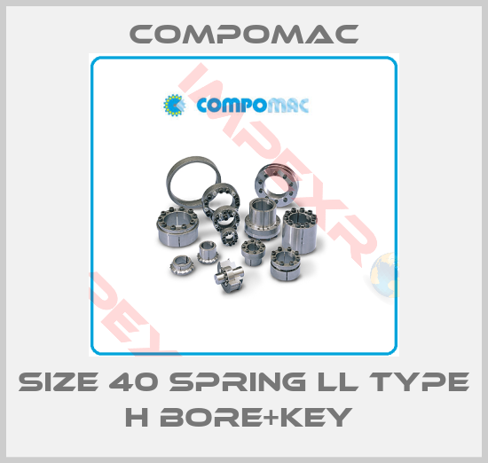 Compomac-SIZE 40 SPRING LL TYPE H BORE+KEY 