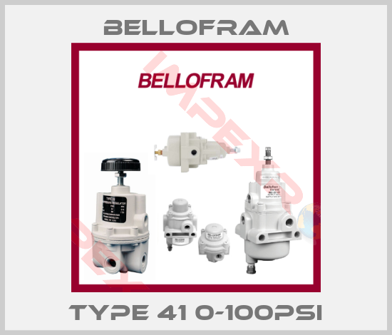 Bellofram-Type 41 0-100PSI
