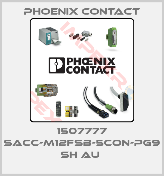 Phoenix Contact-1507777 SACC-M12FSB-5CON-PG9 SH AU 