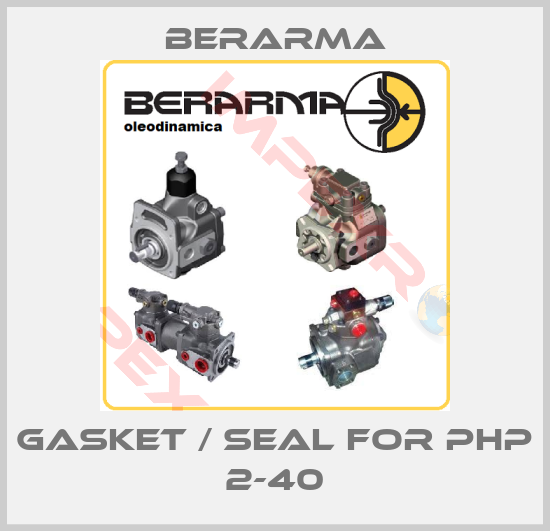 Berarma-gasket / seal for PHP 2-40