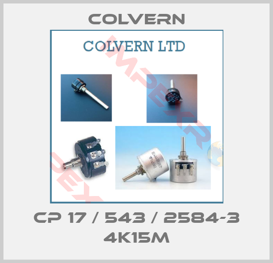 Colvern-CP 17 / 543 / 2584-3 4K15M