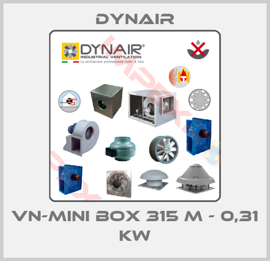 Dynair-VN-Mini Box 315 M - 0,31 kW
