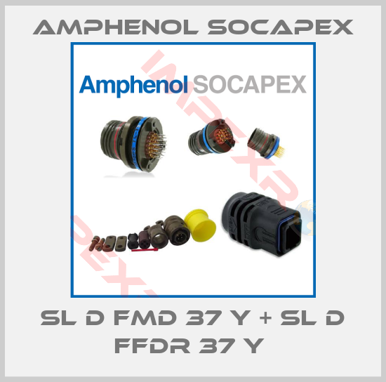 Amphenol Socapex-SL D FMD 37 Y + SL D FFDR 37 Y 