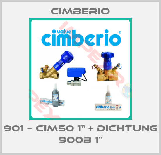 Cimberio-901 – CIM50 1“ + Dichtung 900B 1“