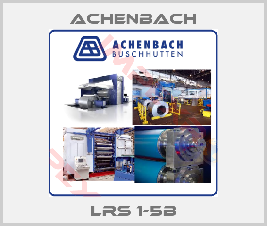 ACHENBACH-LRS 1-5B