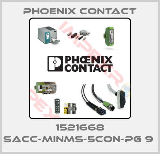 Phoenix Contact-1521668 SACC-MINMS-5CON-PG 9 