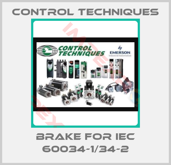 Control Techniques-brake for IEC 60034-1/34-2