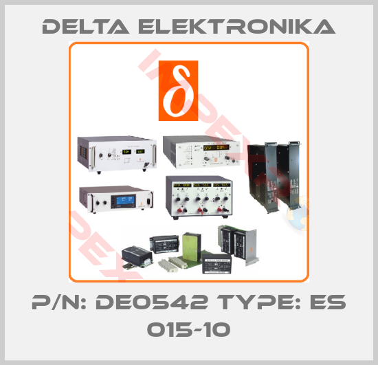 Delta Elektronika-p/n: DE0542 type: ES 015-10