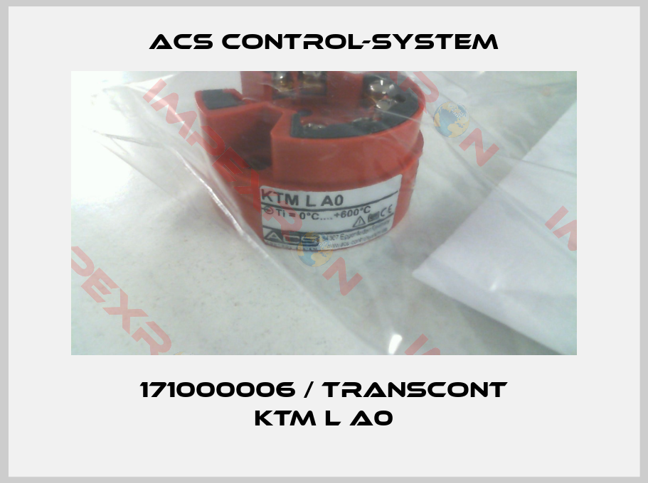 Acs Control-System-171000006 / Transcont KTM L A0