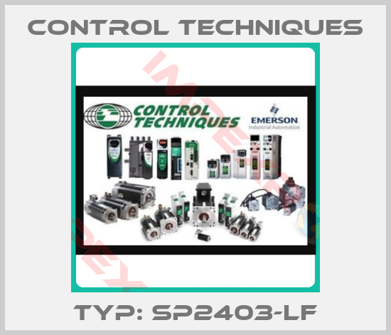 Control Techniques-Typ: SP2403-LF
