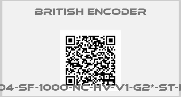 British Encoder-15T-04-SF-1000-NC-HV-V1-G2*-ST-IP50