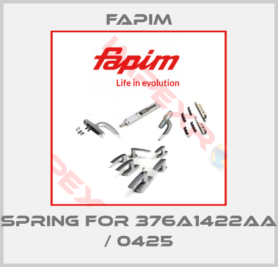 Fapim-spring for 376A1422AA / 0425