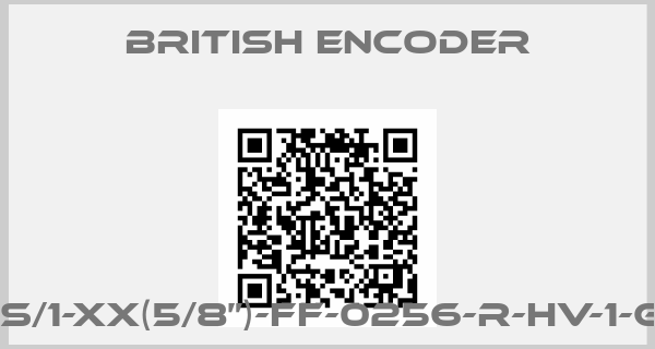 British Encoder-755HS/1-XX(5/8”)-FF-0256-R-HV-1-G2-ST