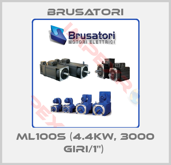 Brusatori-ML100S (4.4kW, 3000 giri/1") 