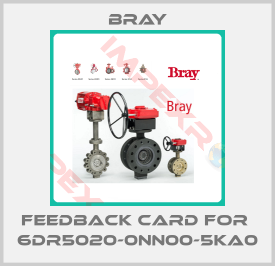 Bray-FEEDBACK CARD for  6DR5020-0NN00-5KA0