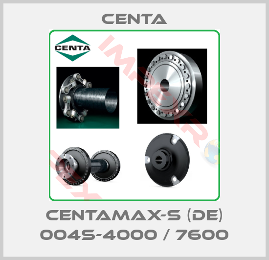 Centa-Spare part CENTAMAX - S, Size 4000