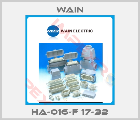 Wain-HA-016-F 17-32