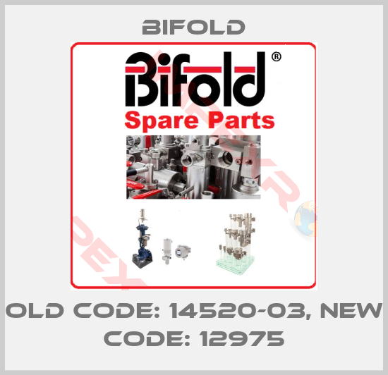 Bifold-old code: 14520-03, new code: 12975