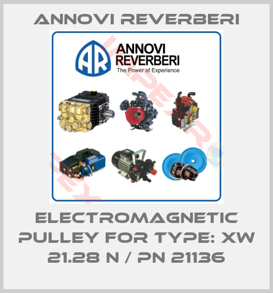 Annovi Reverberi-electromagnetic pulley for Type: XW 21.28 N / PN 21136