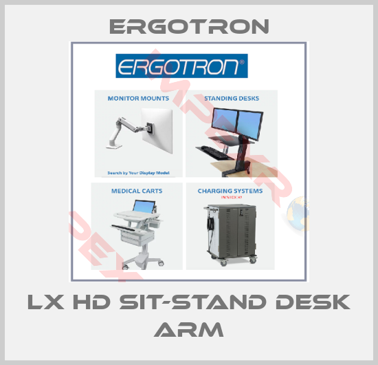 Ergotron-LX HD sit-stand Desk Arm
