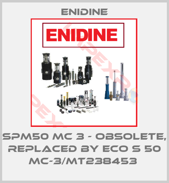 Enidine-SPM50 MC 3 - OBSOLETE, REPLACED BY ECO S 50 MC-3/MT238453 