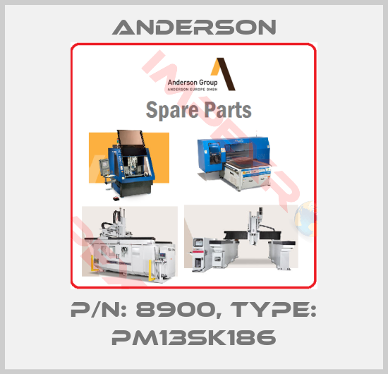 Anderson-P/N: 8900, Type: PM13SK186