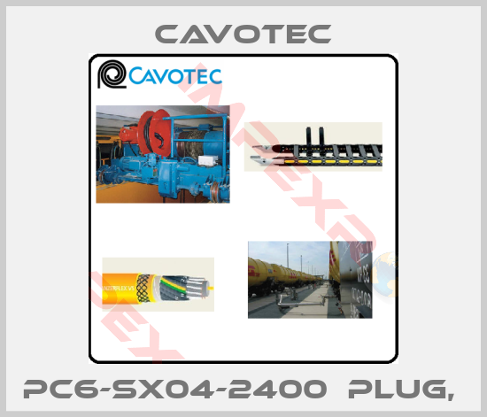 Cavotec-PC6-SX04-2400  PLUG, 