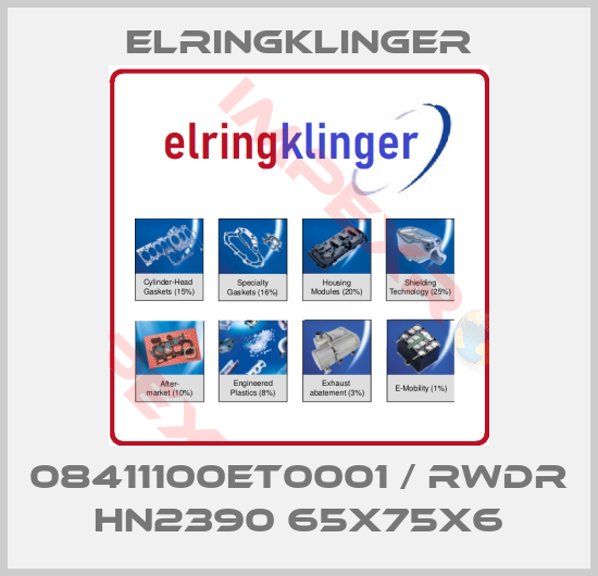 ElringKlinger-08411100ET0001 / RWDR HN2390 65x75x6