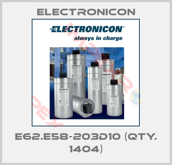 Electronicon-E62.E58-203D10 (Qty. 1404)