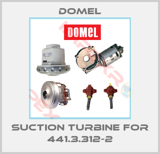 Domel-Suction turbine for 441.3.312-2