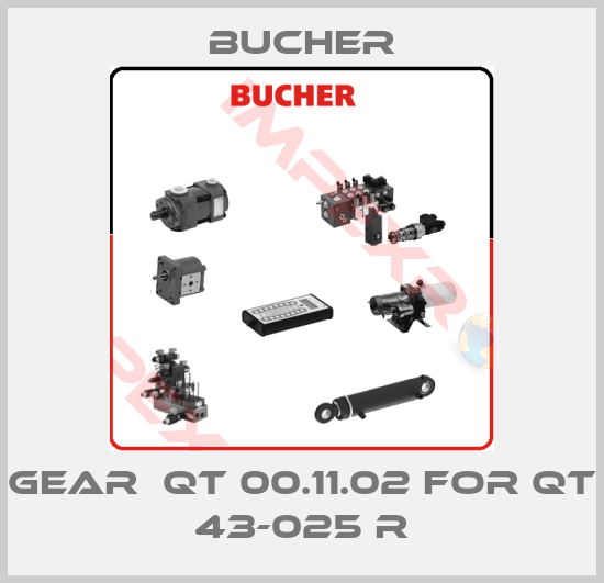 Bucher-gear  QT 00.11.02 for QT 43-025 R