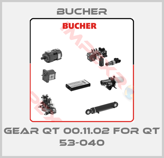 Bucher-gear QT 00.11.02 for QT 53-040