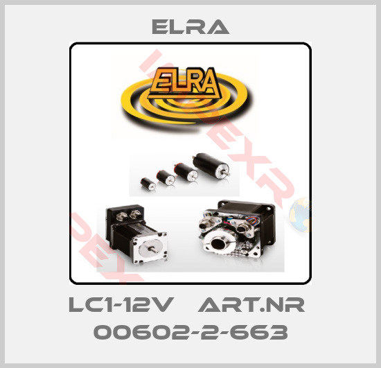 Elra-LC1-12V   Art.nr  00602-2-663