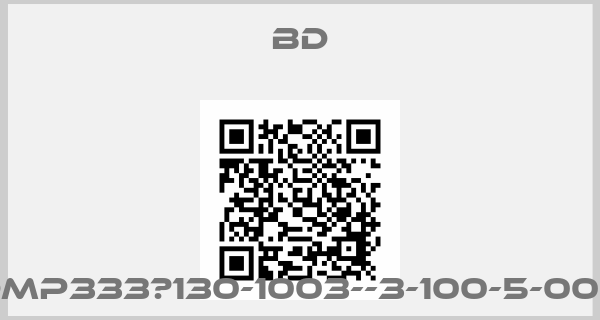 Bd-DMP333＃130-1003--3-100-5-000