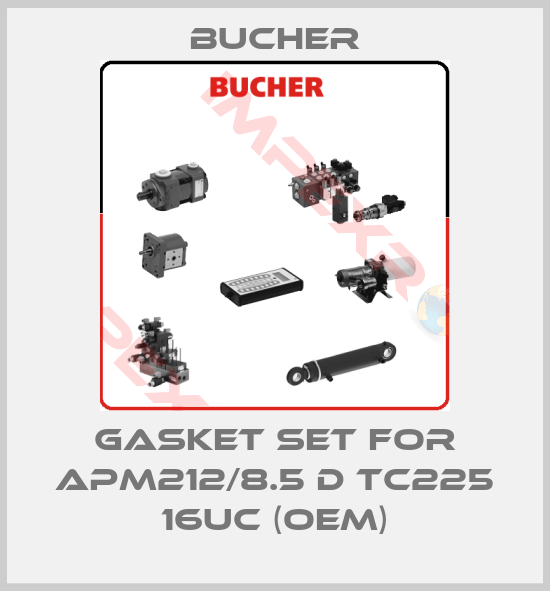 Bucher-gasket set for APM212/8.5 D TC225 16UC (OEM)