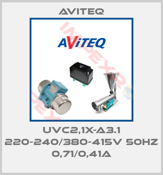 Aviteq-UVC2,1X-A3.1 220-240/380-415V 50HZ 0,71/0,41A