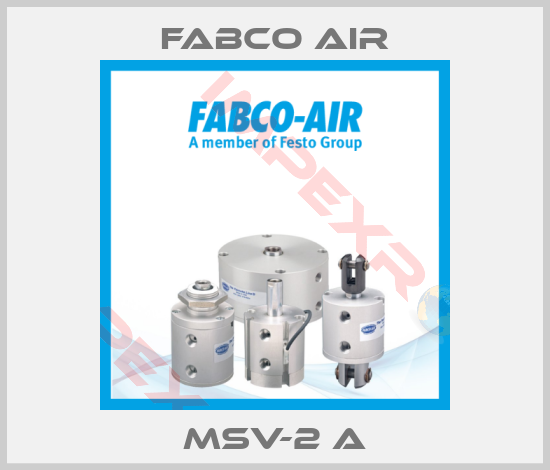Fabco Air-MSV-2 A