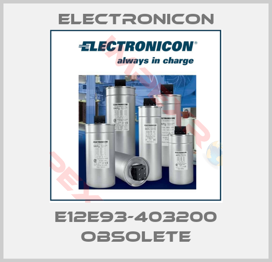 Electronicon-E12E93-403200 obsolete