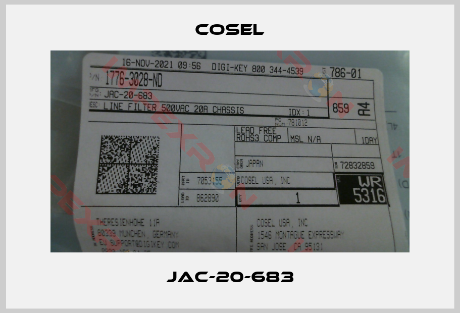 Cosel-JAC-20-683