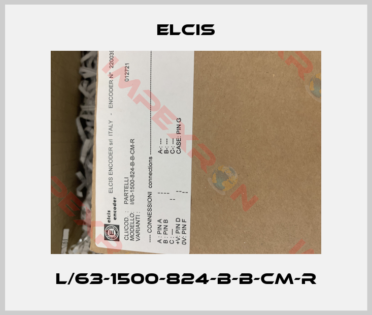 Elcis-l/63-1500-824-B-B-CM-R