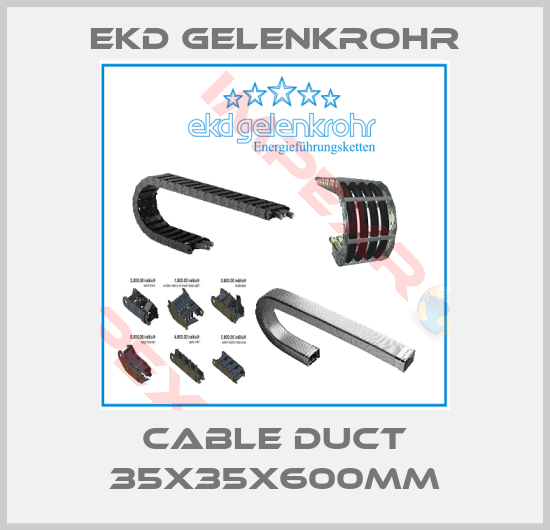 Ekd Gelenkrohr-Cable Duct 35X35X600MM