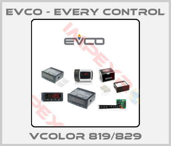 EVCO - Every Control-Vcolor 819/829