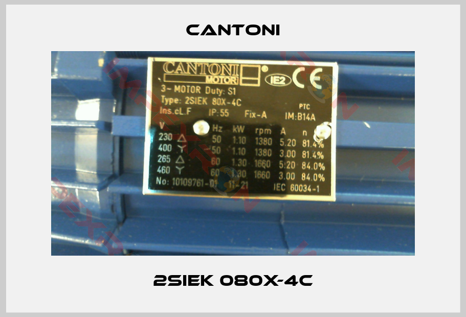 Cantoni-2SIEK 080X-4C